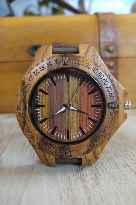ξύλινο-ρολόι