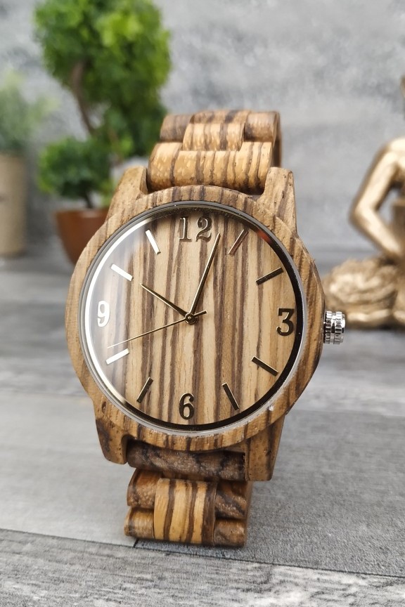 ξύλινο-ρολόι-γυναικείο-ζεμπράνο