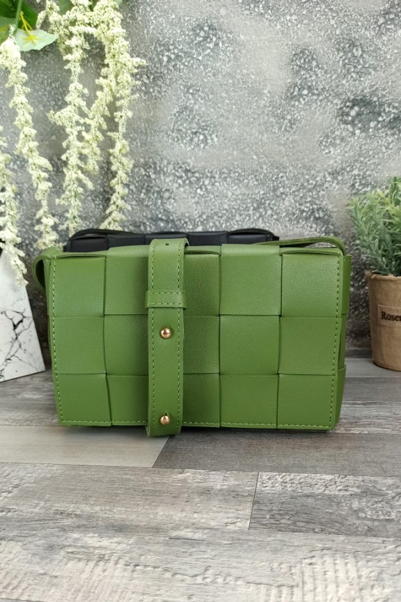 τσάντα-κασέτα-πράσινη