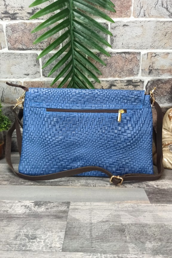δερμάτινη-τσάντα-φάκελος-μπλε