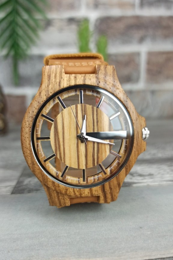 ξύλινο-ρολόι-χειρός-διάφανο-ζεμπράνο