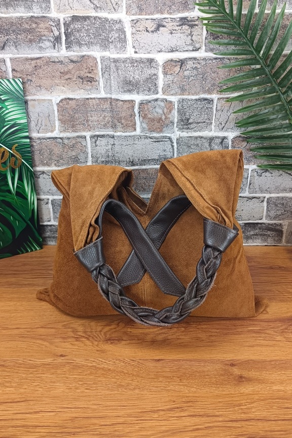 δερμάτινη-τσάντα-hobo-στριφτή-λαβή-ταμπά