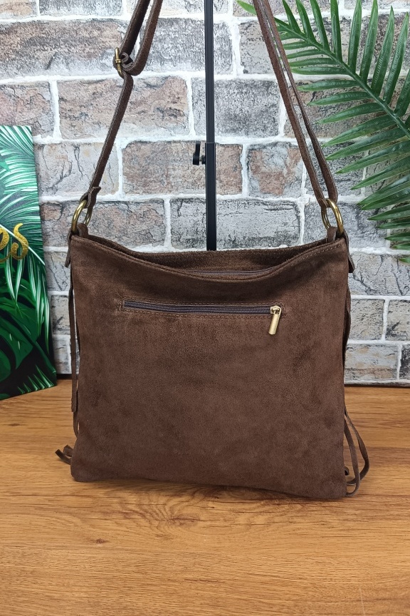 δερμάτινη-τσάντα-καστόρι-κρόσια-καφέ