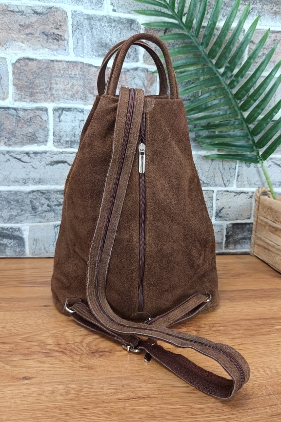 δερμάτινο-σακίδιο-καστόρι-καφέ