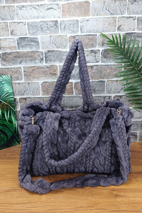 γούνινη-τσάντα-μεγάλη-μωβ