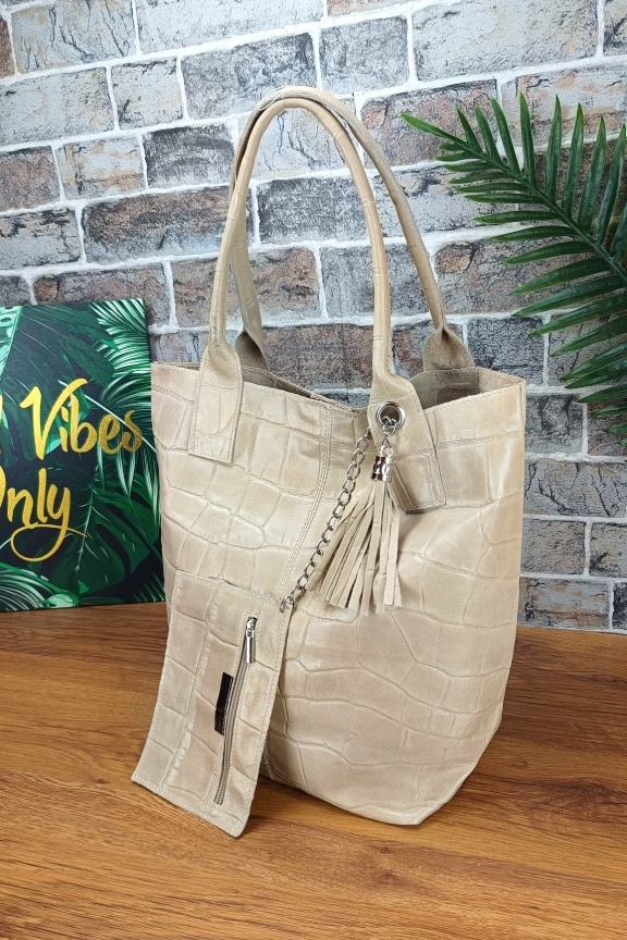δερμάτινη-τσάντα-κροκό-hobo-εκρού