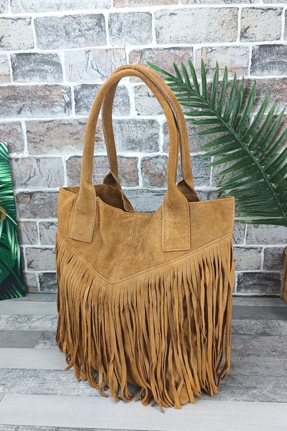 δερμάτινη-τσάντα-κρόσια-κάμελ