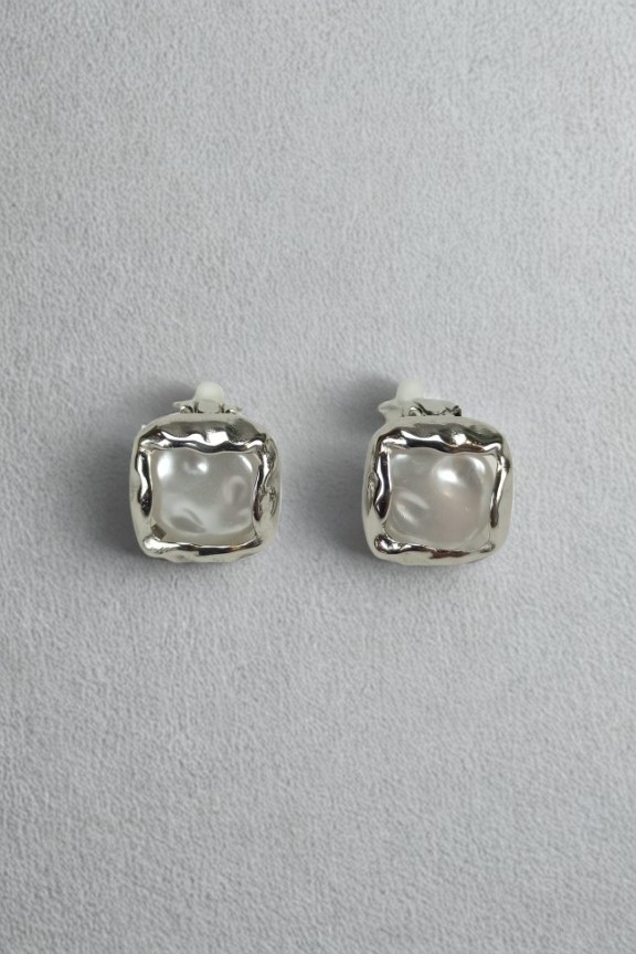 σκουλαρίκια-κλιπ-φίλντισι-ασημί