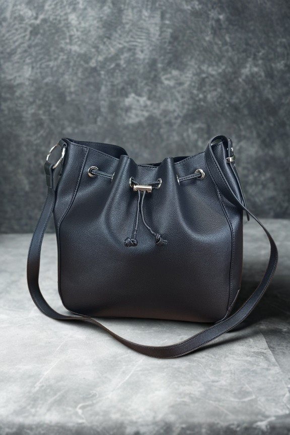 τσάντα-πουγκί-μαύρη