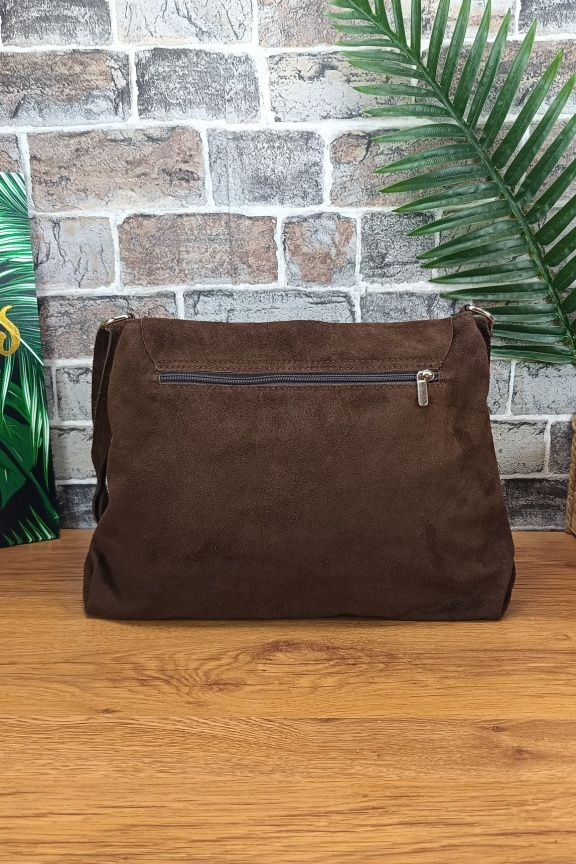 δερμάτινη-τσάντα-καστόρι-ταχυδρόμου-καφέ-σκούρο