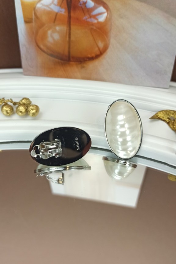 σκουλαρίκια-κλιπ-οβάλ-φίλντισι-ασημί