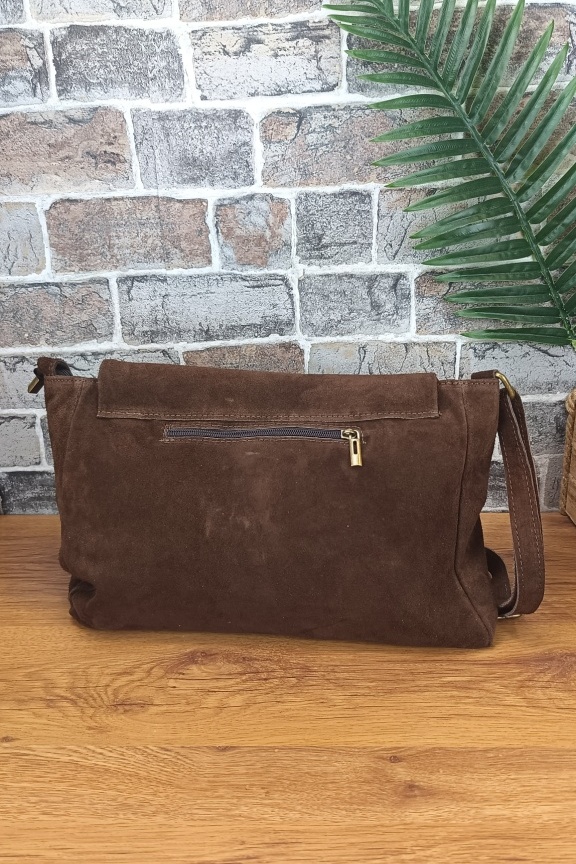 δερμάτινη-τσάντα-ταχυδρόμου-μεγάλη-καφέ-σκούρο