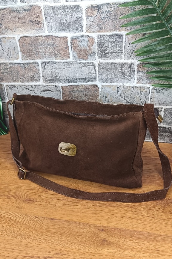 δερμάτινη-τσάντα-ταχυδρόμου-μεγάλη-καφέ-σκούρο