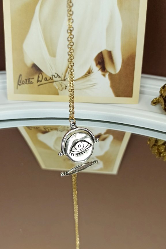 κολιέ-μάτι-διχρωμία-ασημί-χρυσό