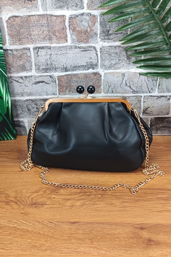 τσάντα-clutch-μαύρη