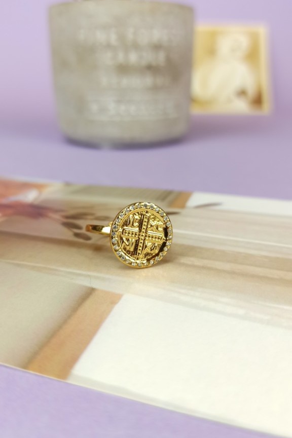 δαχτυλίδι-icxc-nika-ατσάλινο-χρυσό