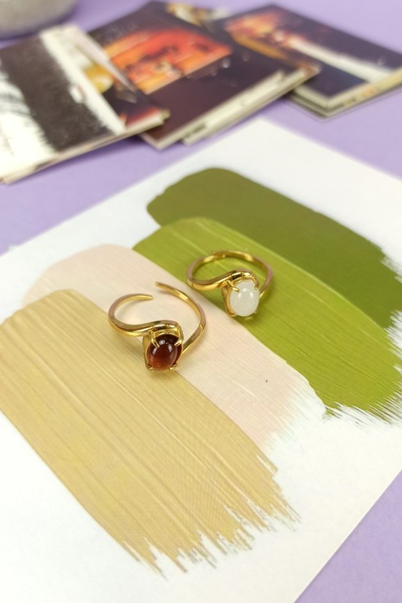 δαχτυλίδι-ατσάλι-πέτρα-μάτι-του-τίγρη-χρυσό