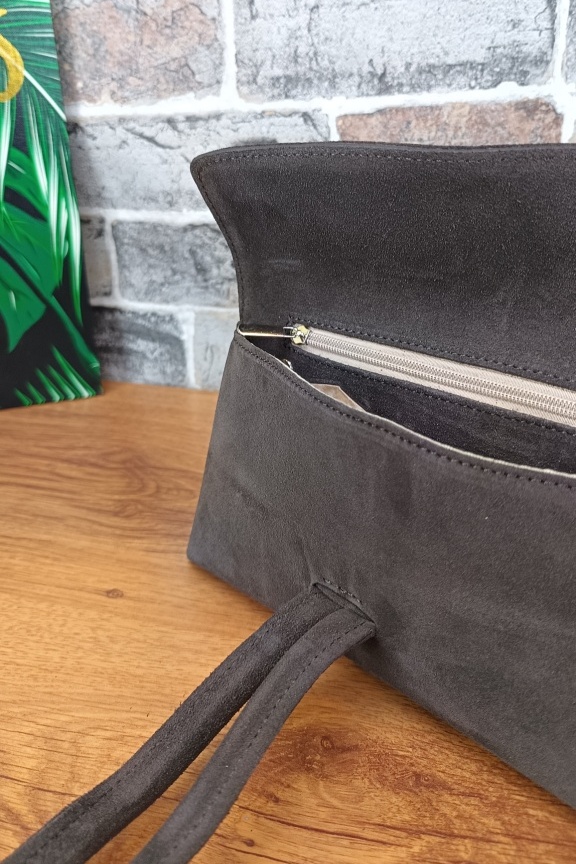 δερμάτινη-τσάντα-καστόρι-λαβή-καφέ-σκούρο