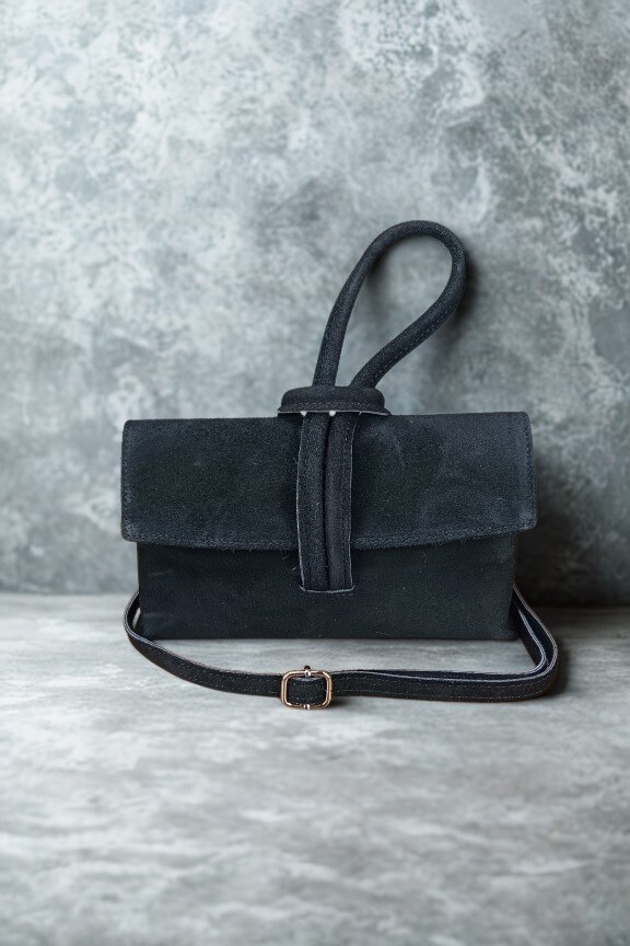 δερμάτινη-τσάντα-καστόρι-λαβή-μαύρη