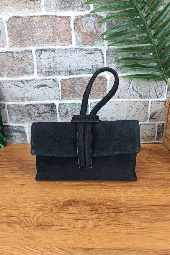 δερμάτινη-τσάντα-καστόρι-λαβή-μαύρη