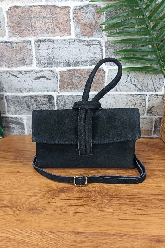 δερμάτινη-τσάντα-καστόρι-λαβή-μαύρη