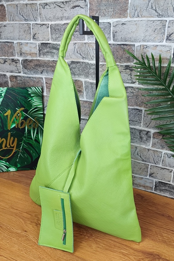 δερμάτινη-τσάντα-μεγάλη-hobo-πράσινο-ανοιχτό