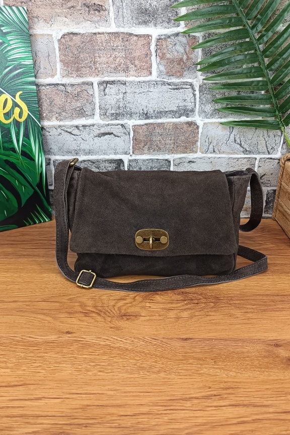 δερμάτινη-τσάντα-ταχυδρόμου-καστόρι-καφέ-σκούρο