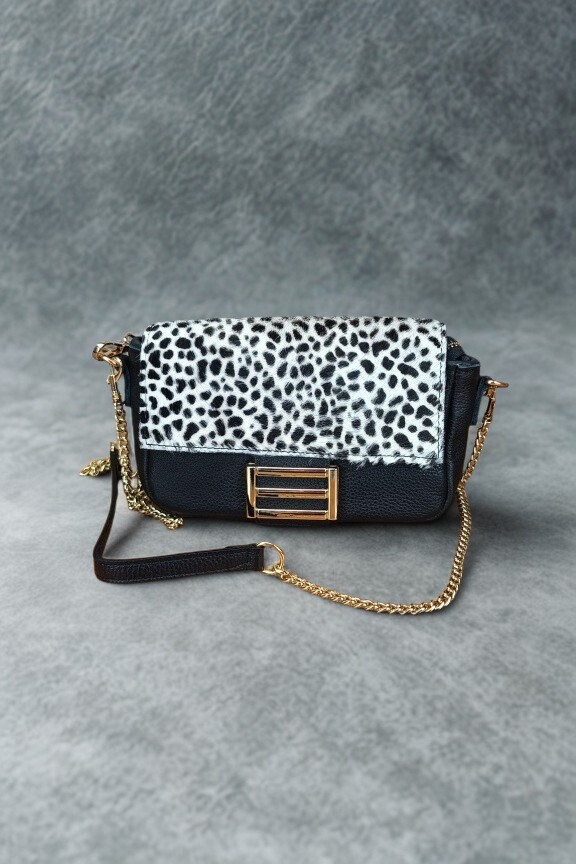 δερμάτινη-τσάντα-λεοπαρ-τριχα-λευκή-μαύρη