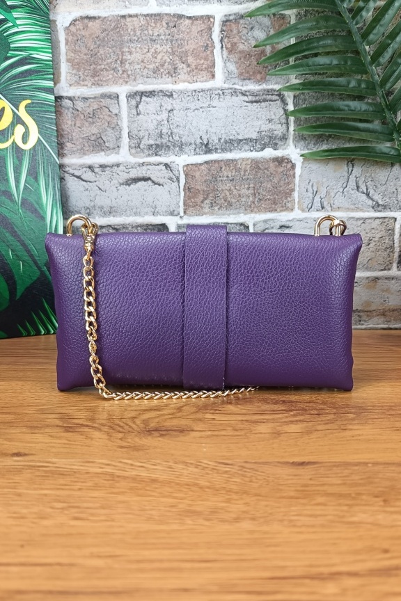 δερμάτινο-τσαντάκι-μέλισσα-μωβ