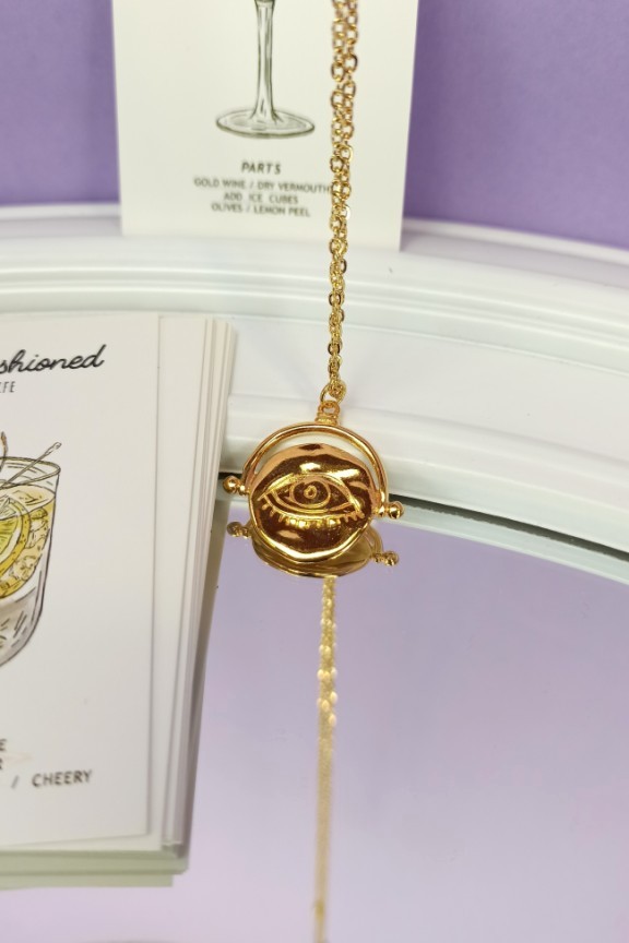 κολιέ-μάτι-χρυσό