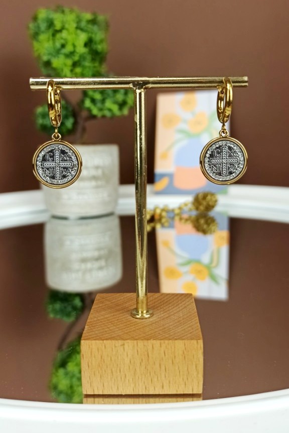 κρικάκια-με-κρεμαστά-στοιχεία-ασημί-χρυσό-icxc-nika