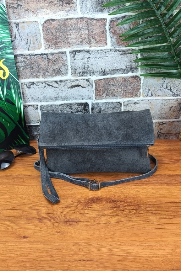 τσαντάκι-δέρμα-καστόρι-γκρι