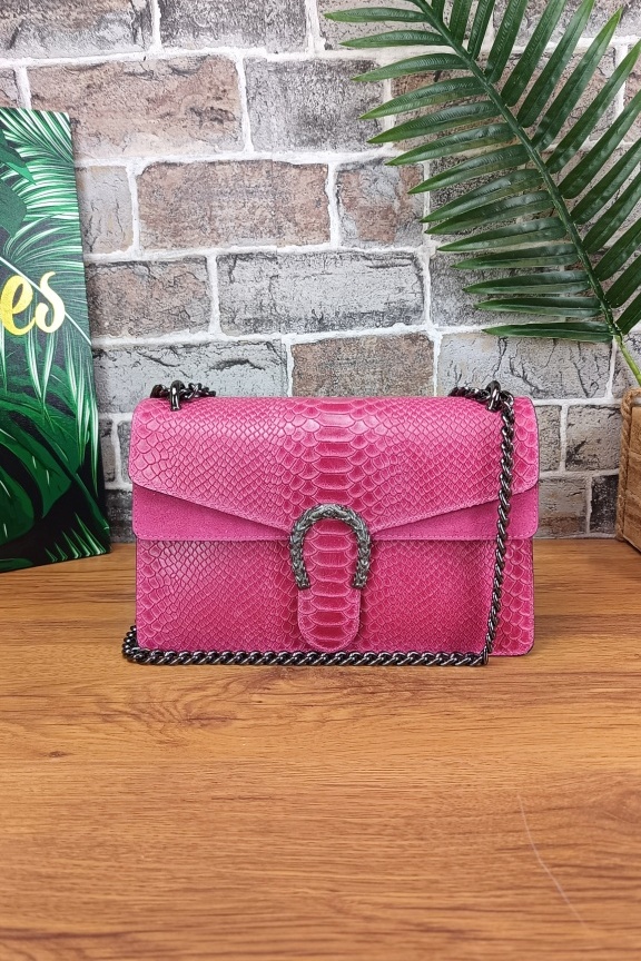 δερμάτινη-τσάντα-κροκό-μεγάλη-πέταλο-φούξια