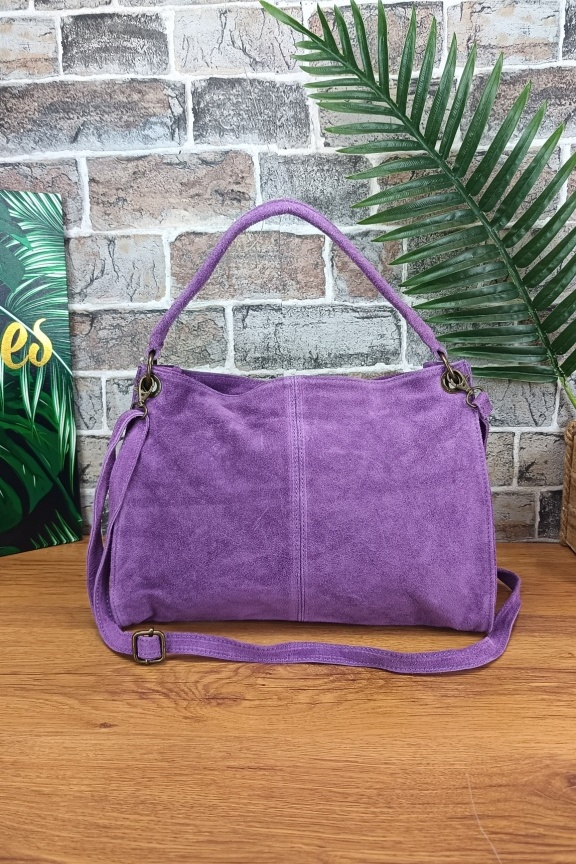 δερμάτινη-τσάντα-ώμου-καστόρι-μωβ